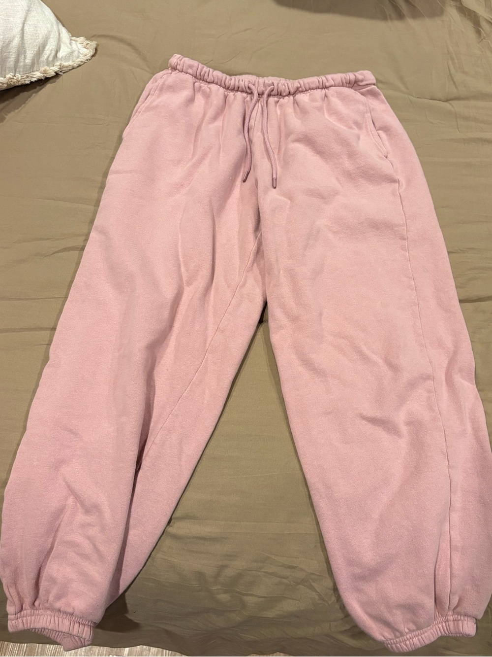 Women’s Pink Cozy Fleece Sweatpants